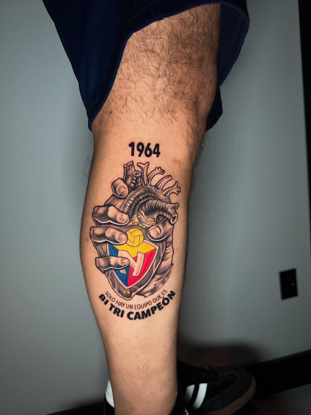 Tattoo by @monicas_tattoos — realism, lettering_script