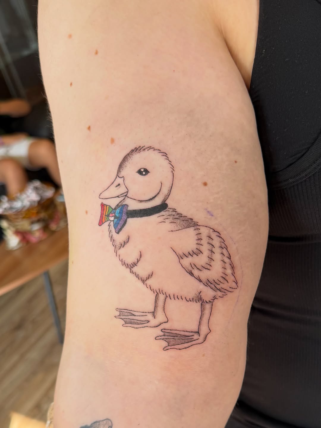 Tattoo by @luckywitchtattoo — dotwork