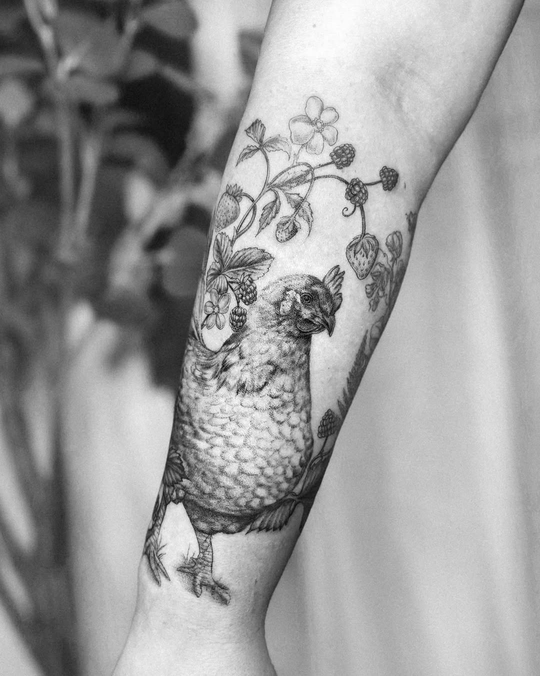 Tattoo by @yaya__ink — realism, black_and_grey