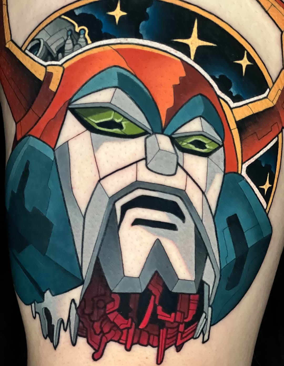 Tattoo by @tyler_wrong97 — new_school, anime