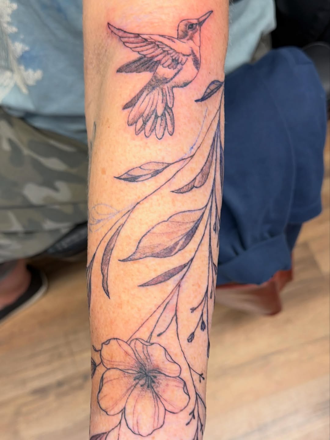 Tattoo by @milkas_tatt2 — fine_line, black_and_grey