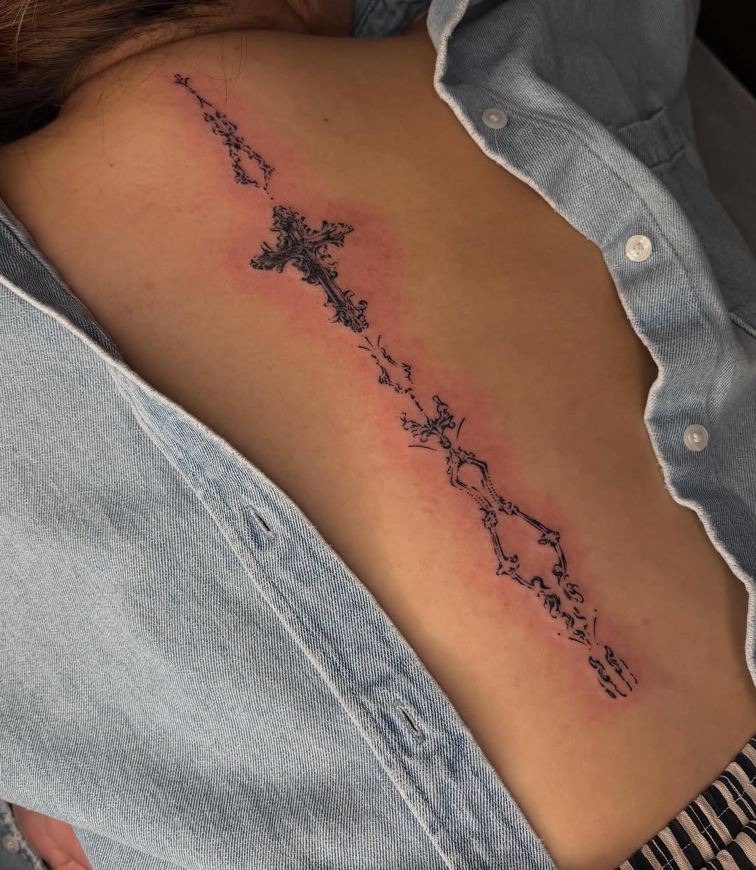 Tattoo by @maggieangulotattoo — fine_line, black_and_grey