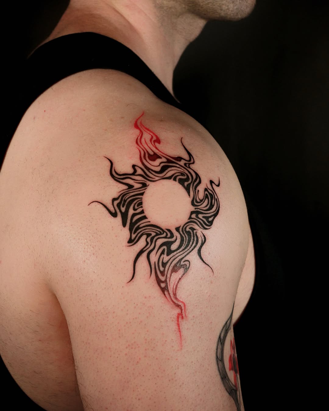 Tattoo by @you.tats — blackwork, illustrative