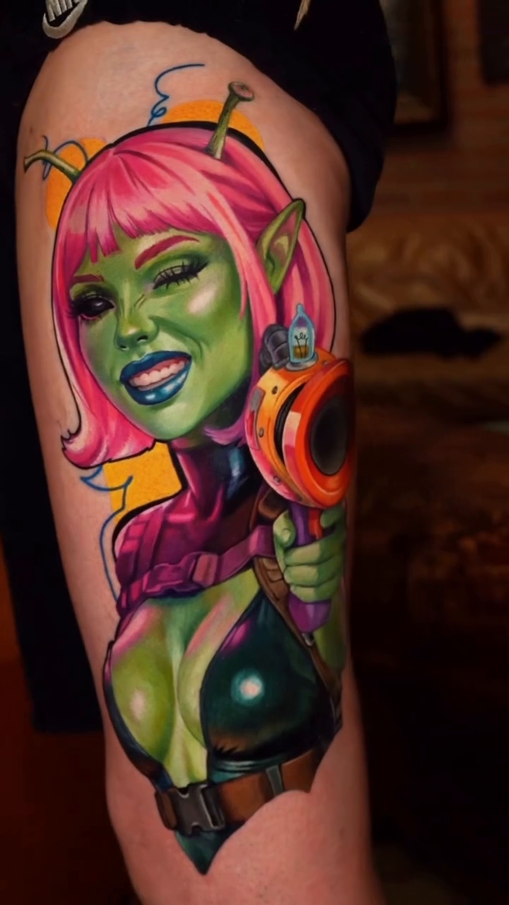 Tattoo by @pirojenko_tattoo — new_school