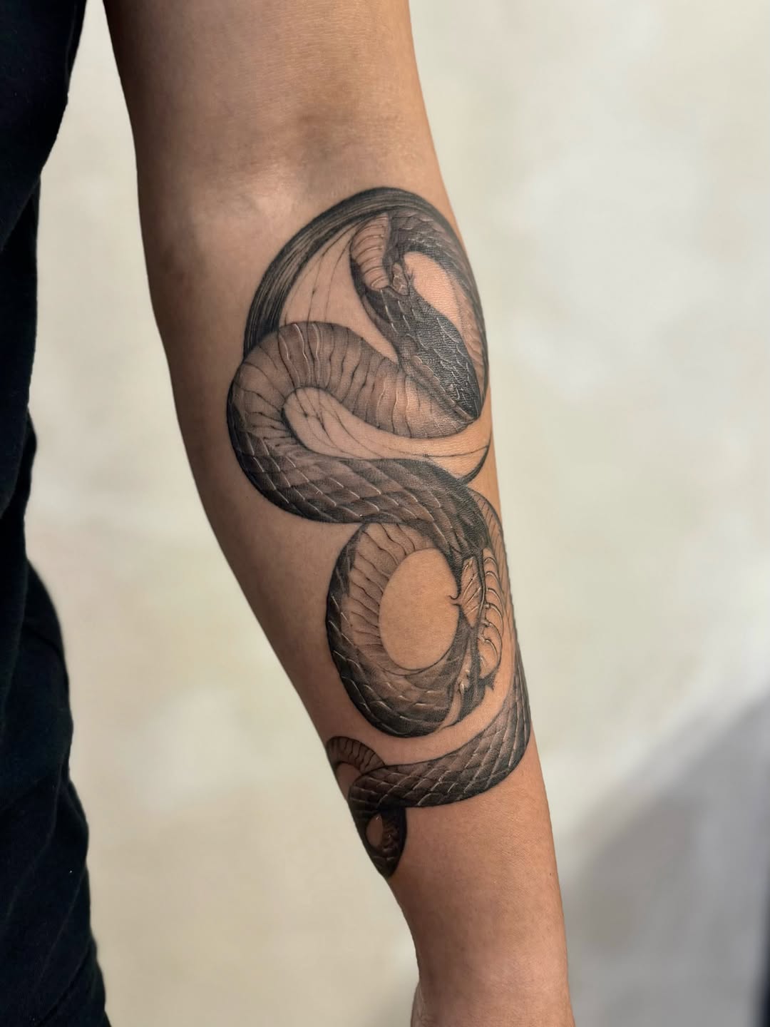 Tattoo by @tiny_tim.tatts โ realism, black_and_grey