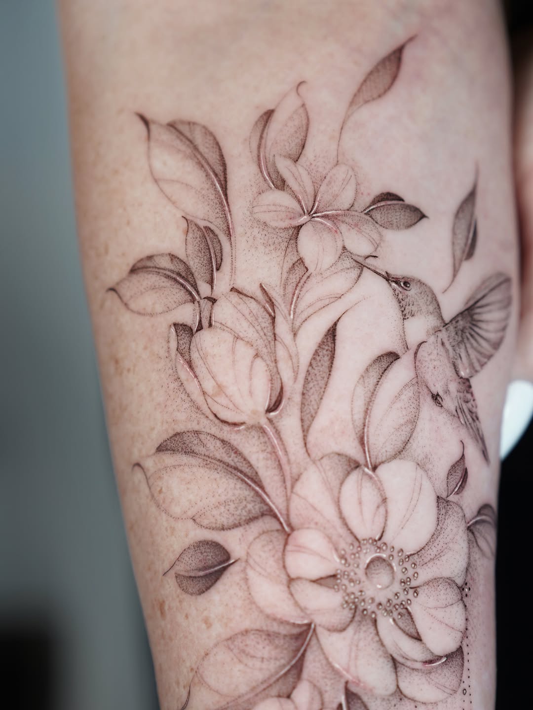 Tattoo by @belfernandezink โ dotwork, fine_line