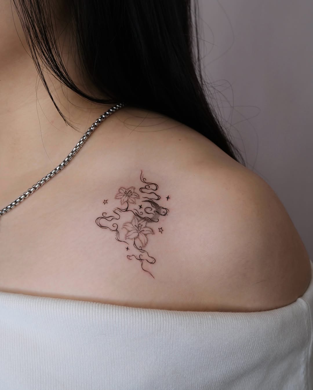Tattoo by @mu.uutat — fine_line, illustrative