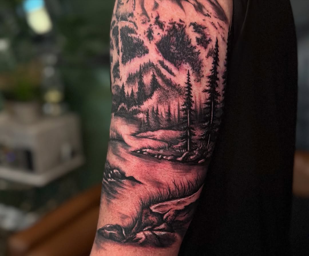 Tattoo by @bremarietattoos — realism, black_and_grey