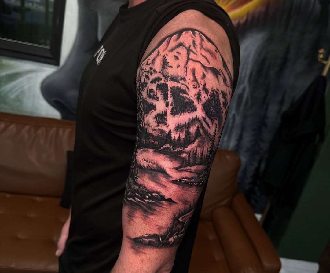 Tattoo by @bremarietattoos — realism, black_and_grey