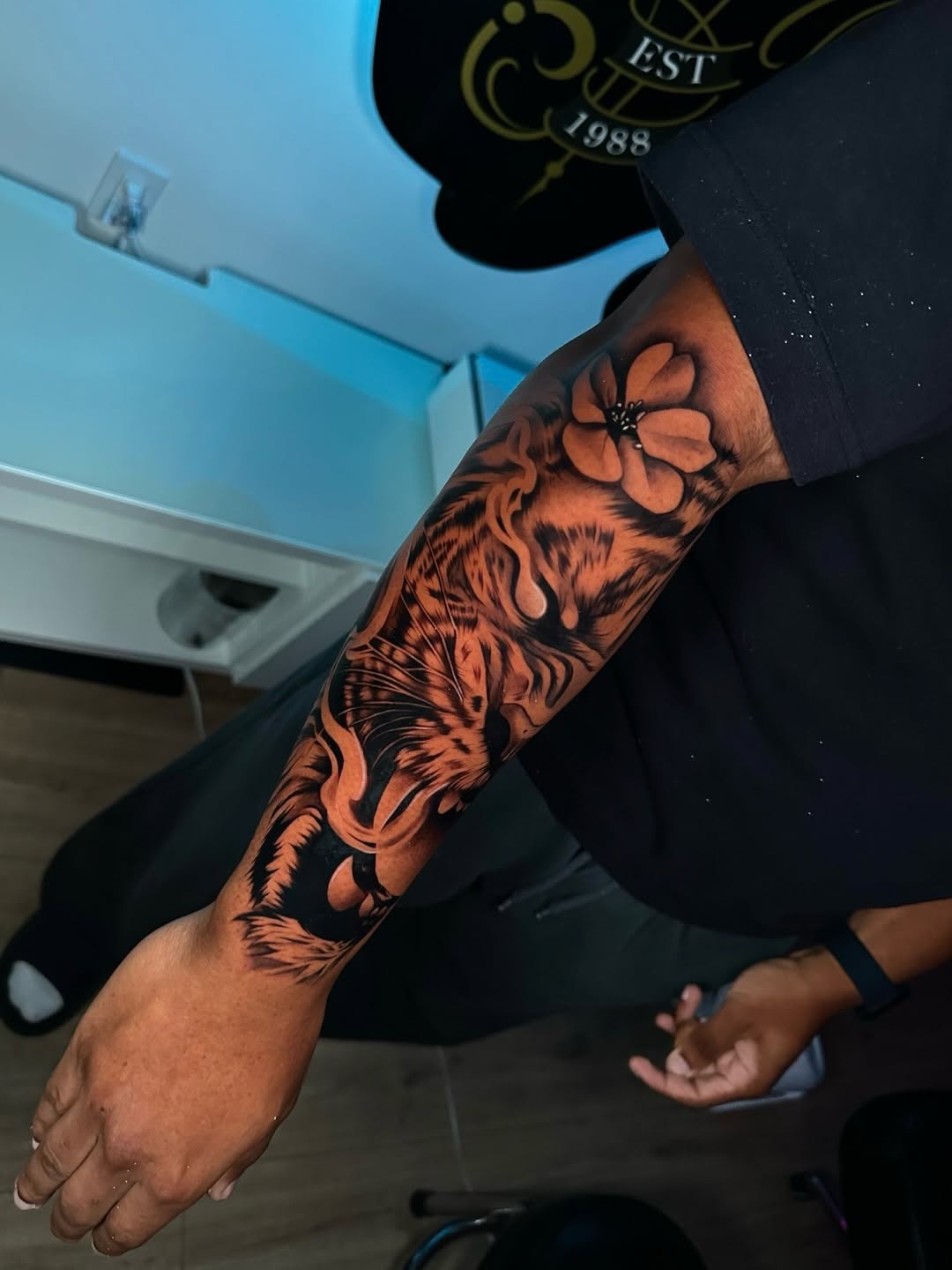 Tattoo by @inkedbydoll — realism, black_and_grey