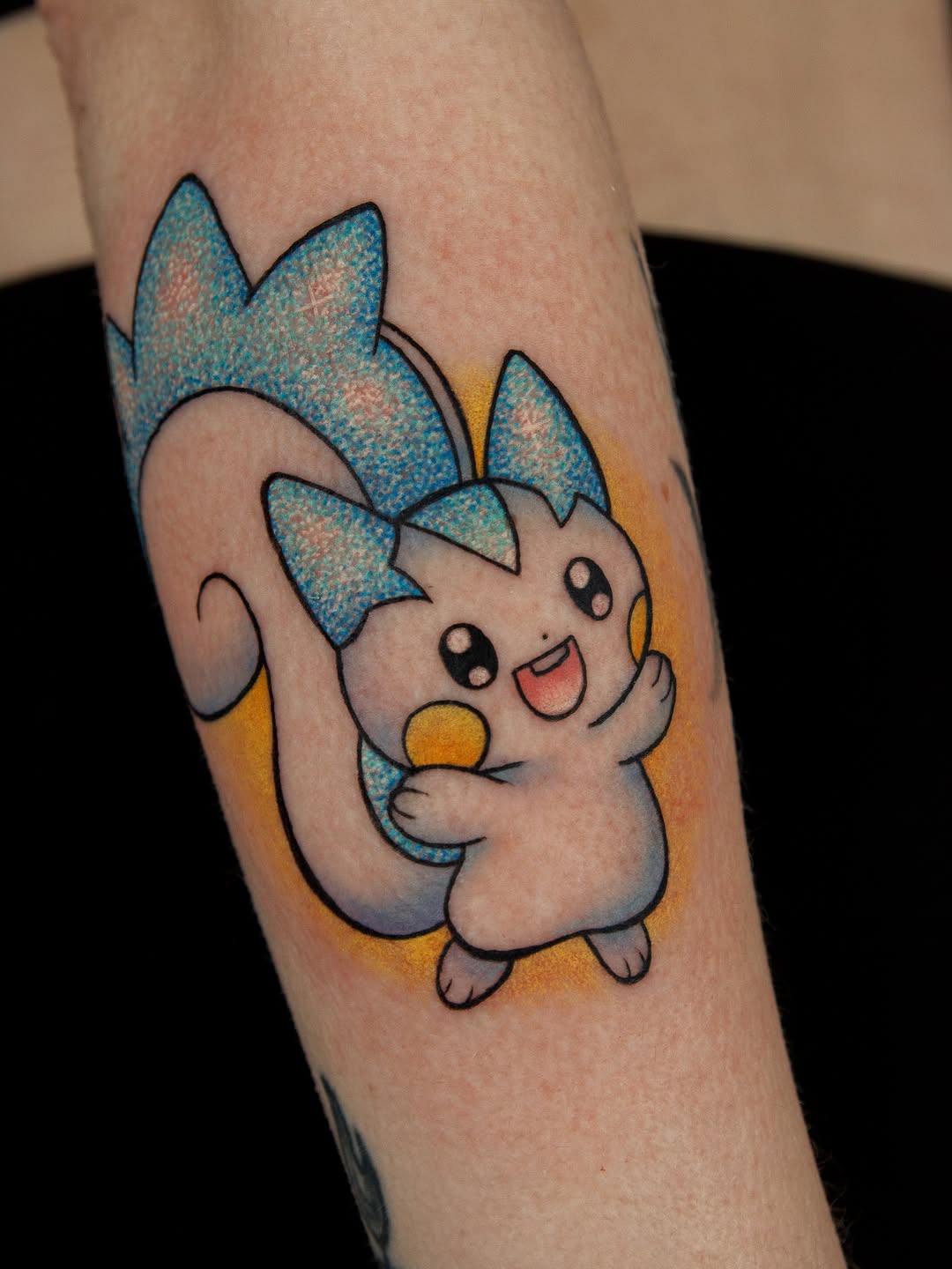 Tattoo by @cali.tattoos β anime