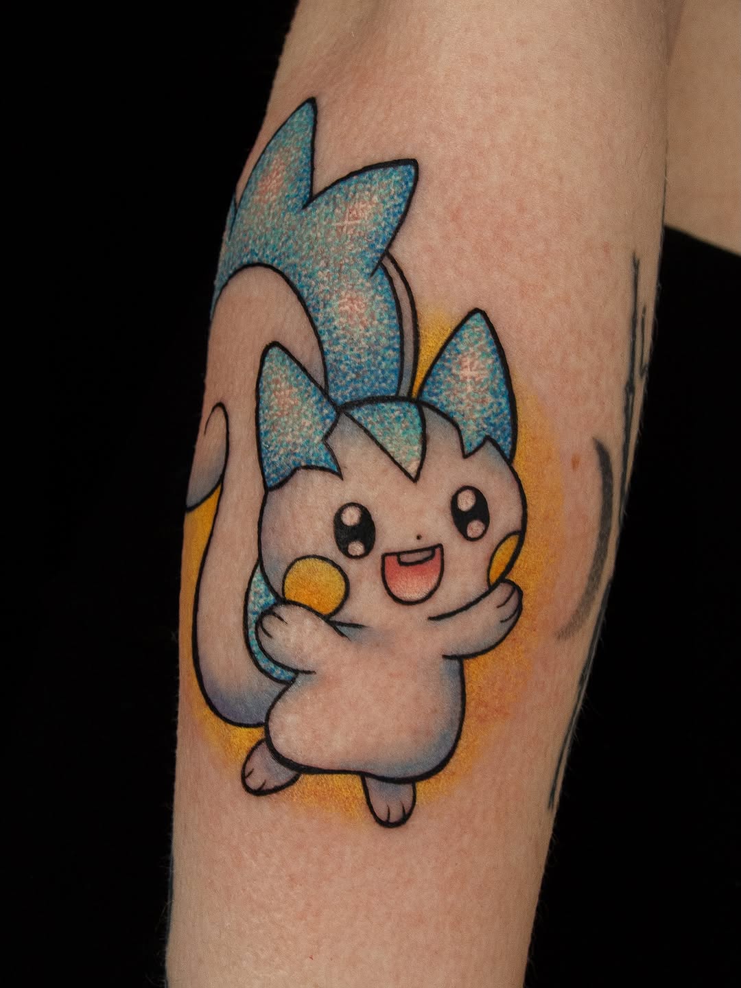 Tattoo by @cali.tattoos β anime