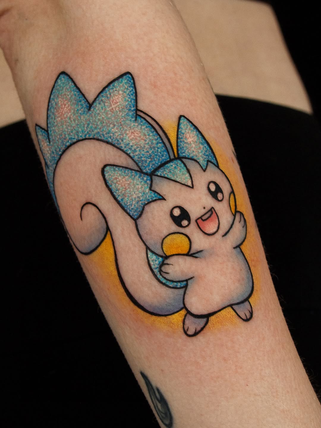 Tattoo by @cali.tattoos β anime