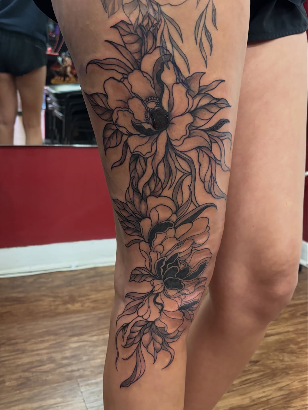 Tattoo by @tattoosbythomgreen — black_and_grey