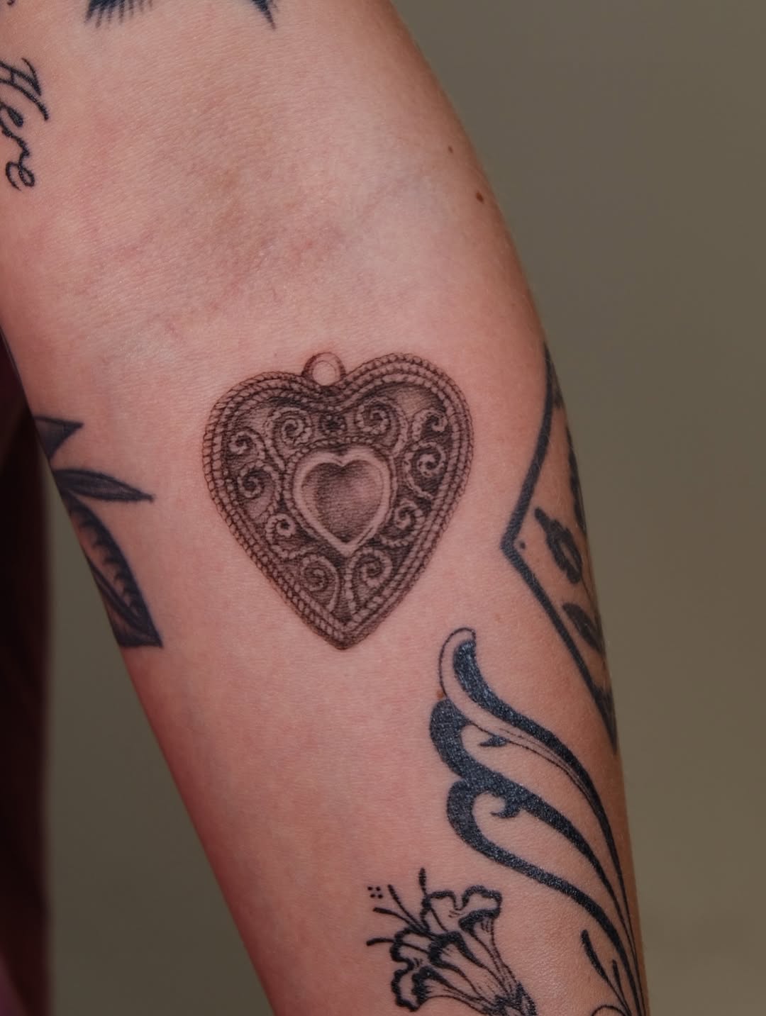 Tattoo by @slowhandstattoo — black_and_grey