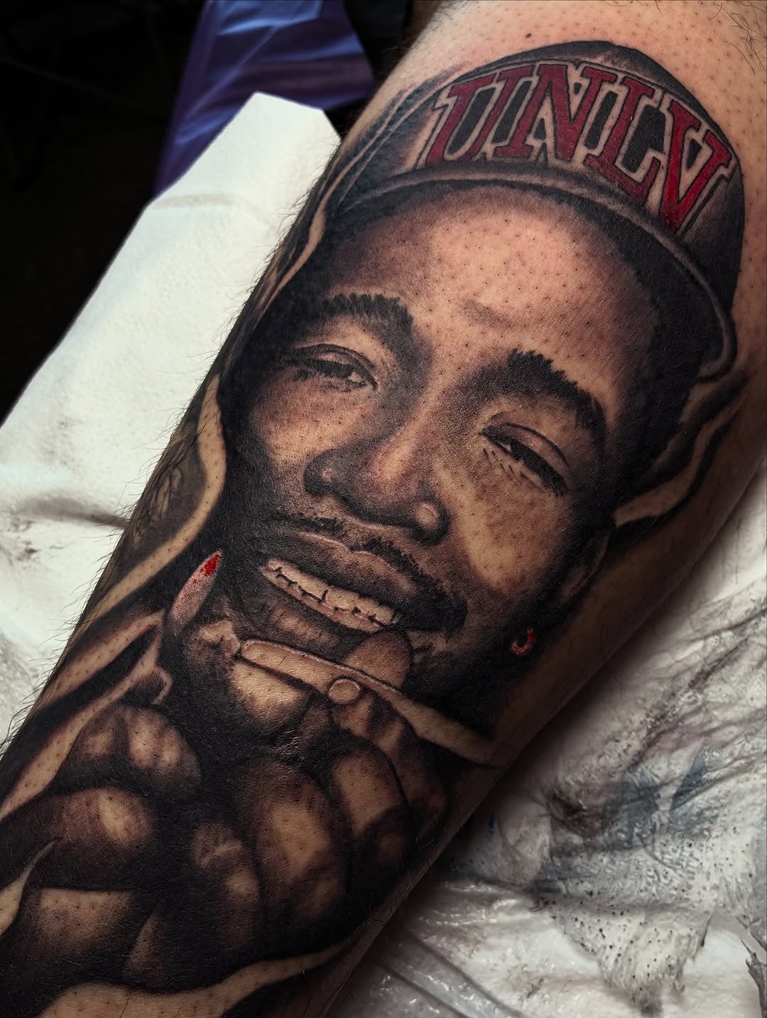 Tattoo by @_tattoosbynessa___ — realism, black_and_grey