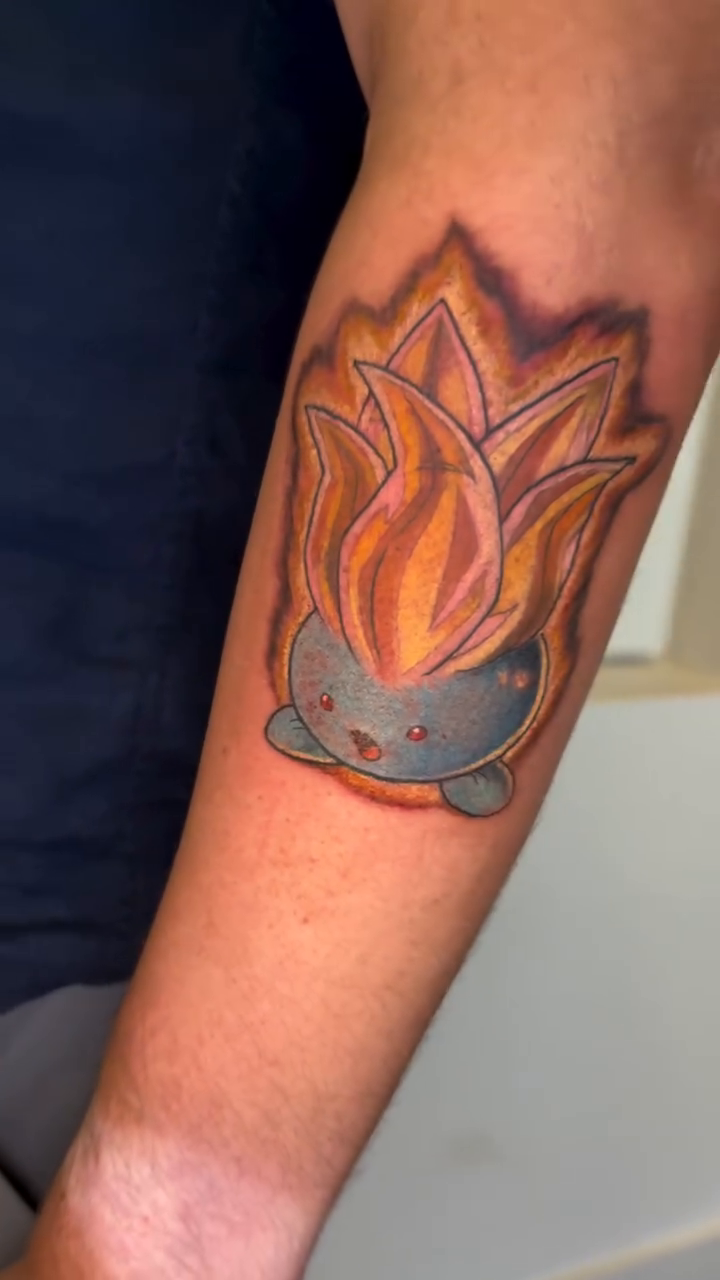 Tattoo by @madbowen.tattoos — anime