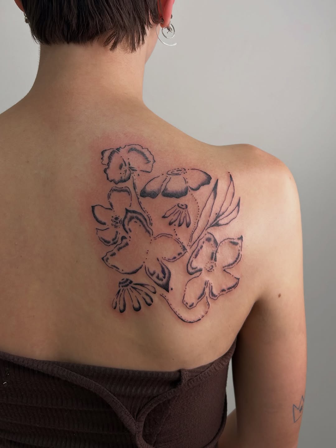 Tattoo by @wanderfernfairy — fine_line