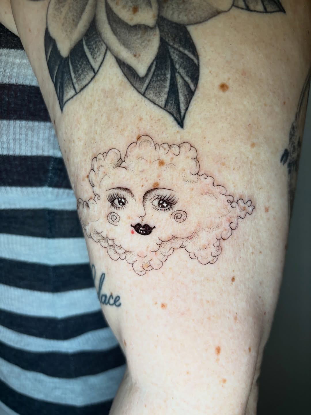 Tattoo by @jojorosetattoos — black_and_grey
