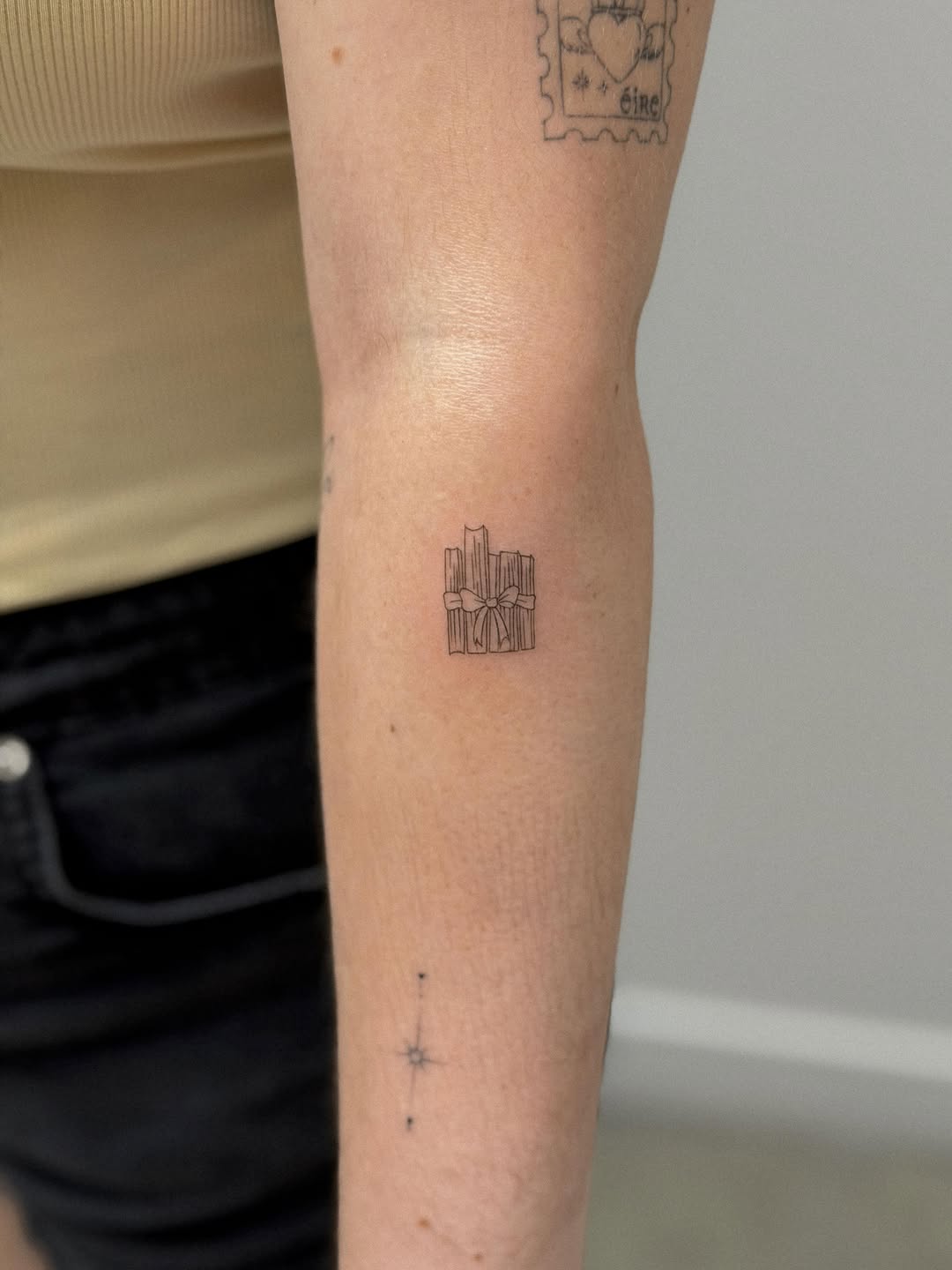 Tattoo by @vvityya.ink — fine_line, minimalist