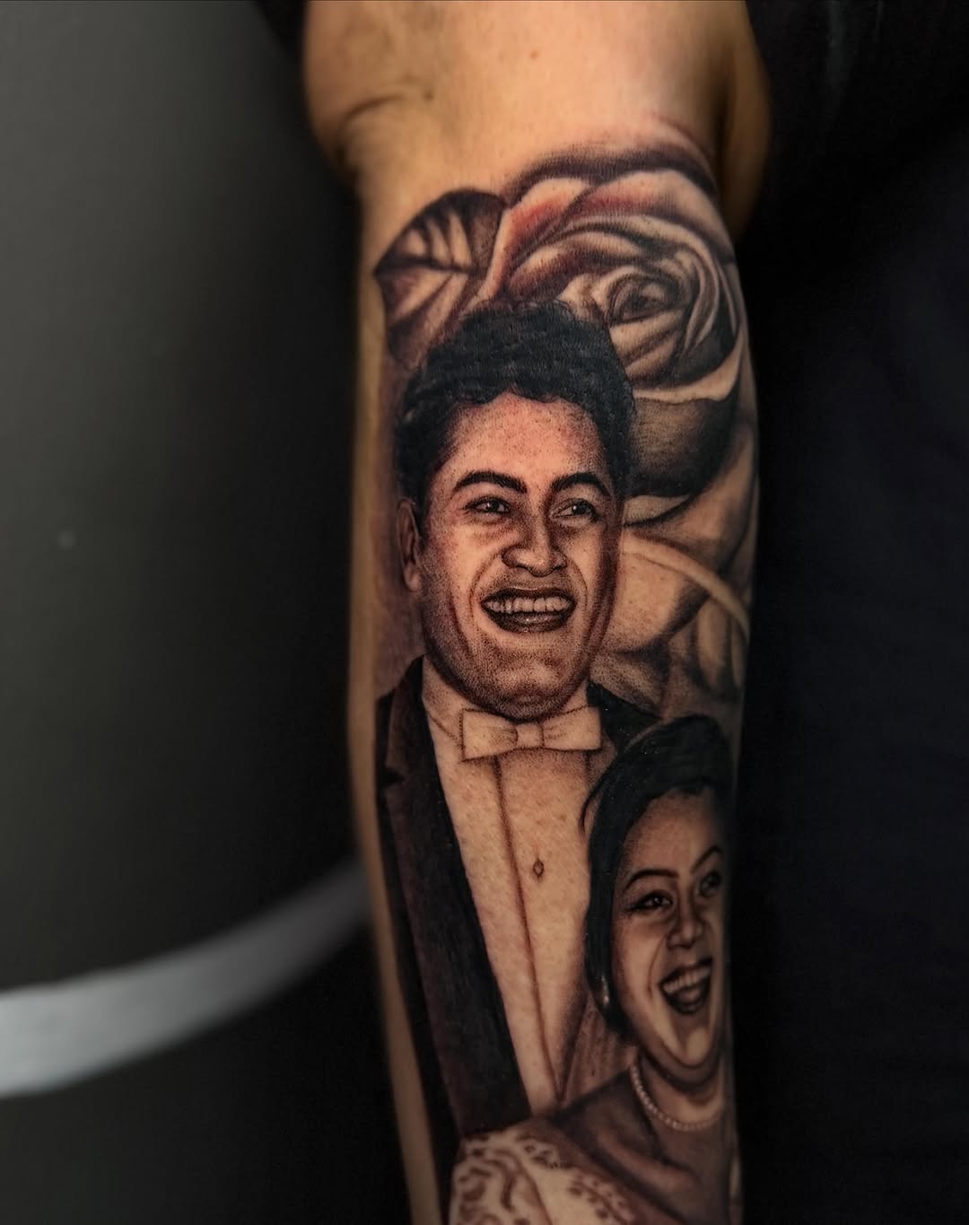 Tattoo by @skullsionink β realism, black_and_grey