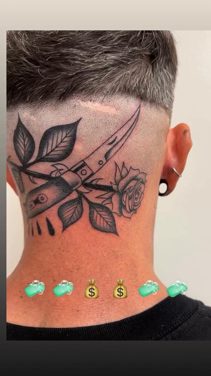 Tattoo by @chris_spence_tattoos — illustrative, black_and_grey