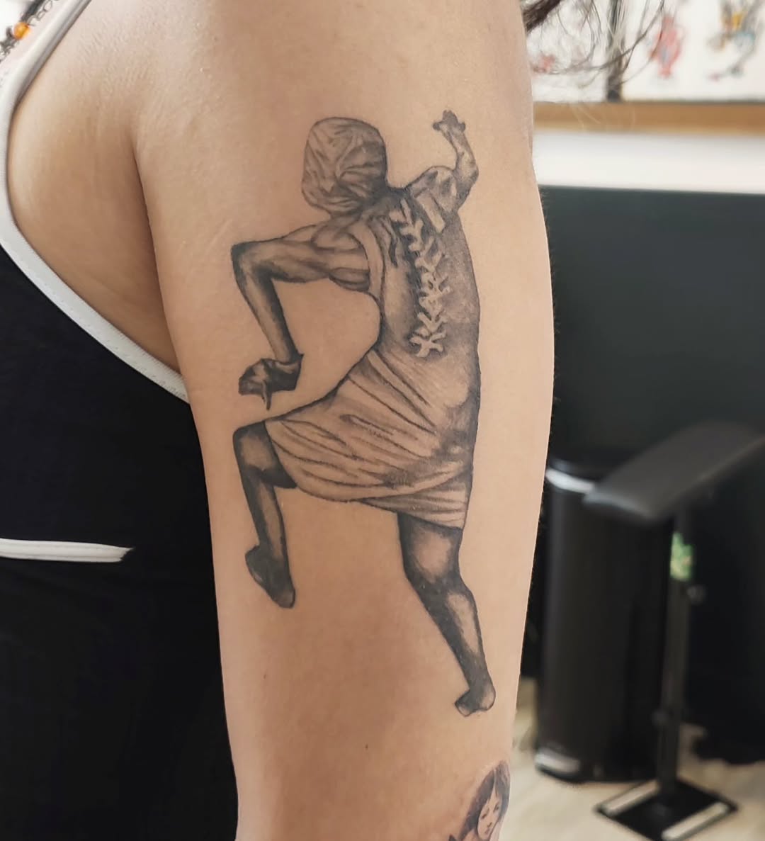 Tattoo by @m3ga.p1xlz — black_and_grey, realism