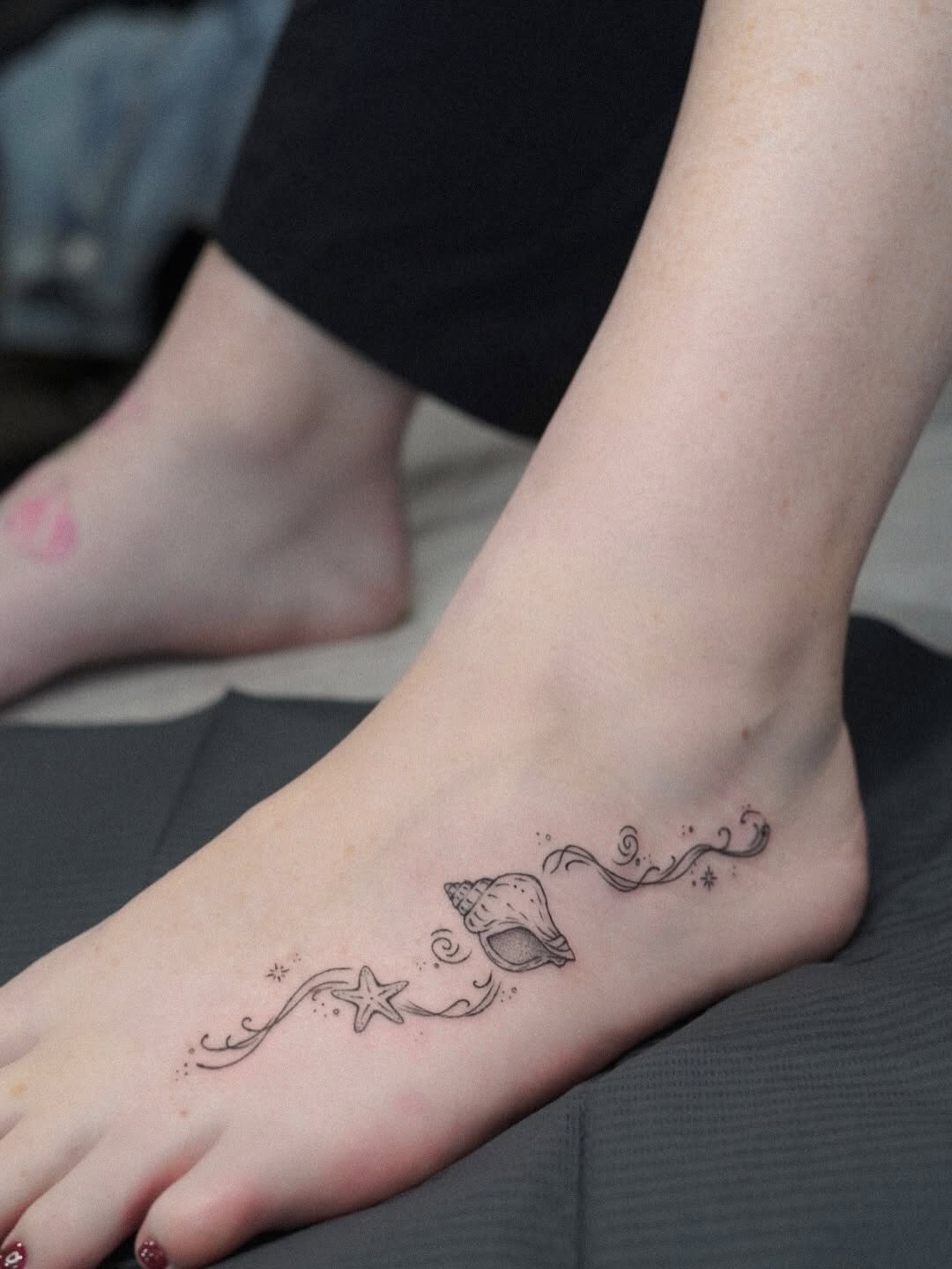 Tattoo by @aya_art.ink β fine_line, minimalist