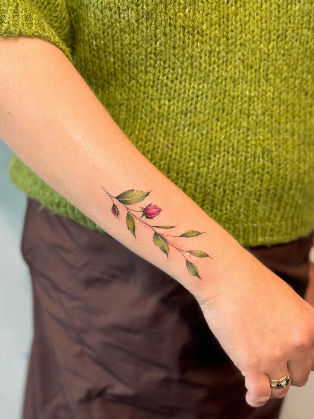 Tattoo by @shishkina_art โ fine_line, watercolor