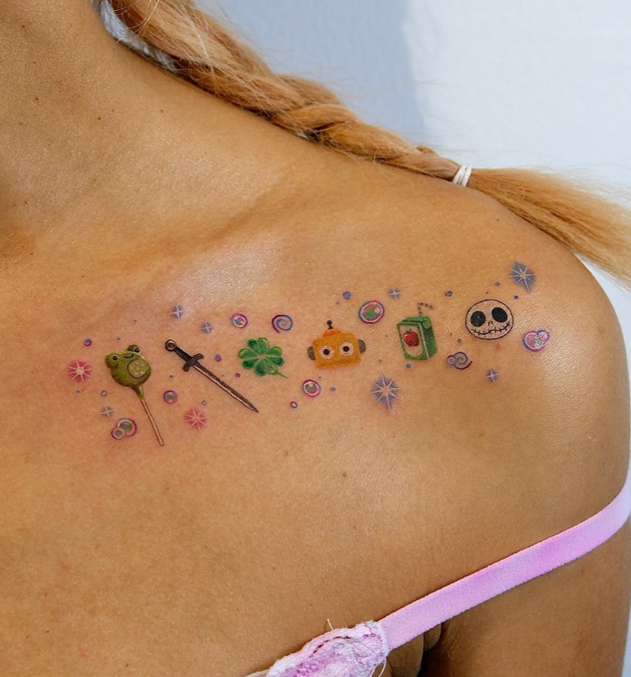 Tattoo by @seon_tattoo — illustrative, fine_line