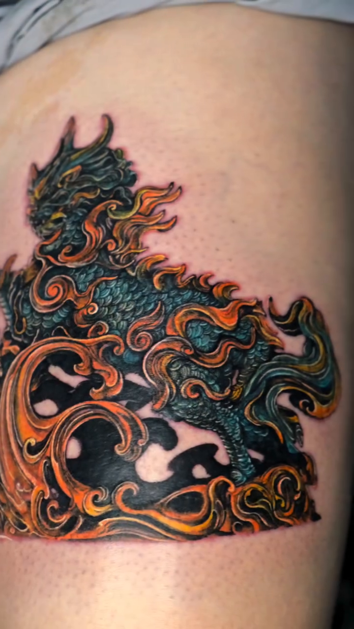 Tattoo by @suryo.tattoo — japanese_irezumi, illustrative