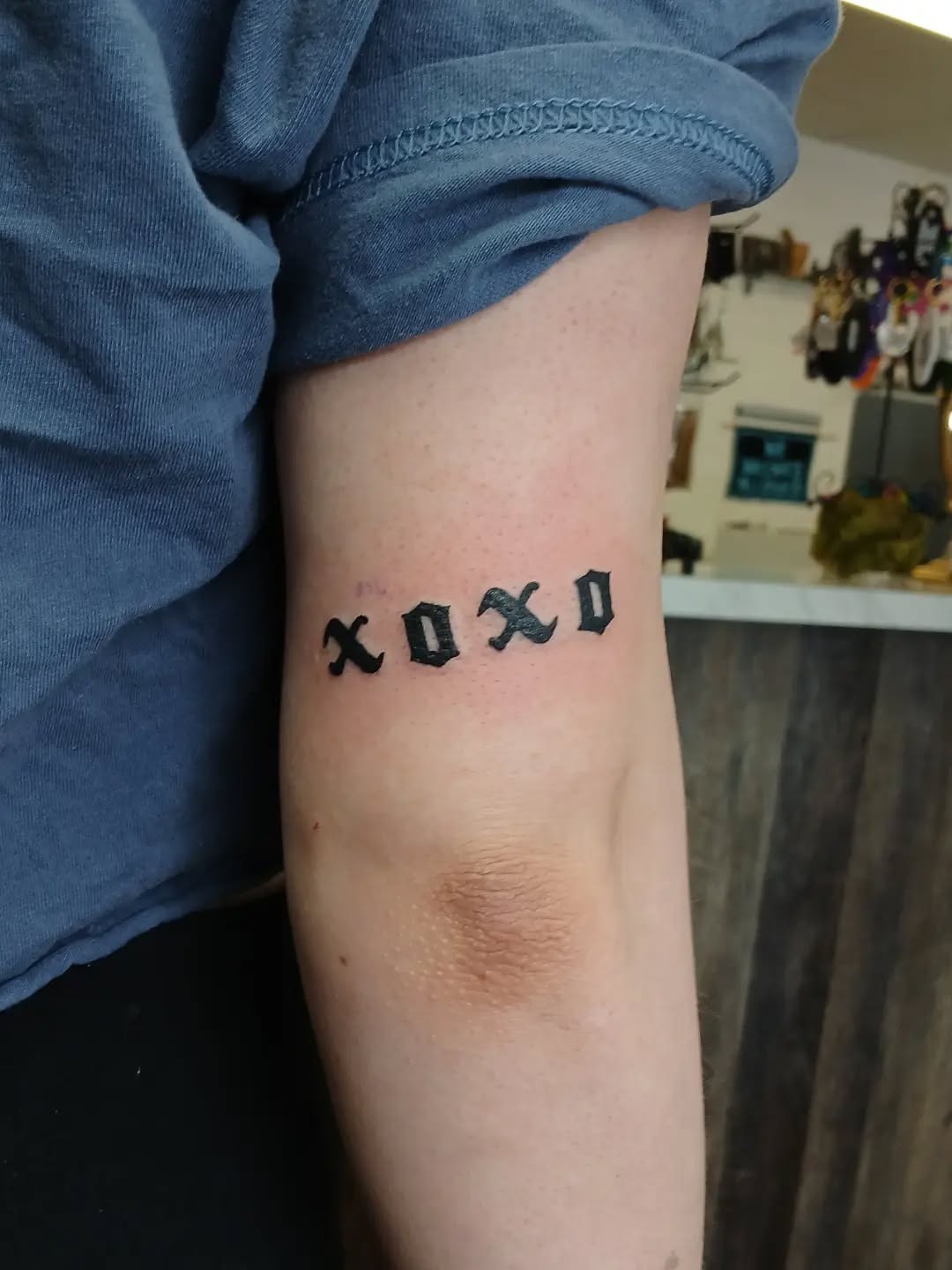 Tattoo by @amberculttattoos — lettering_script