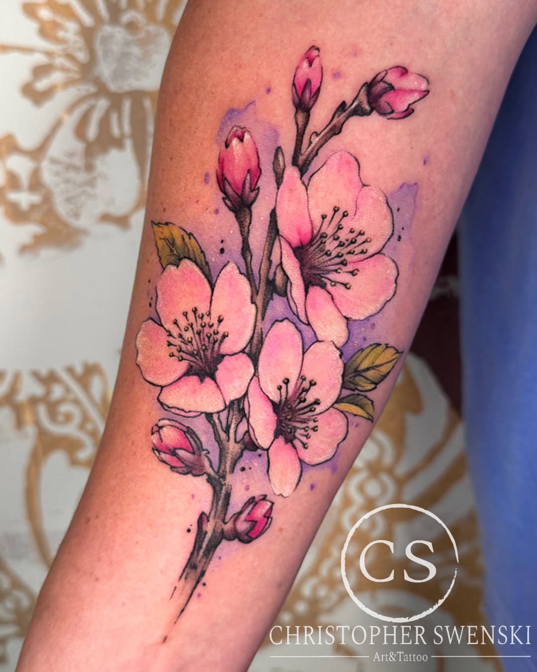 Tattoo by @chris_swenski_tattoo β watercolor, fine_line