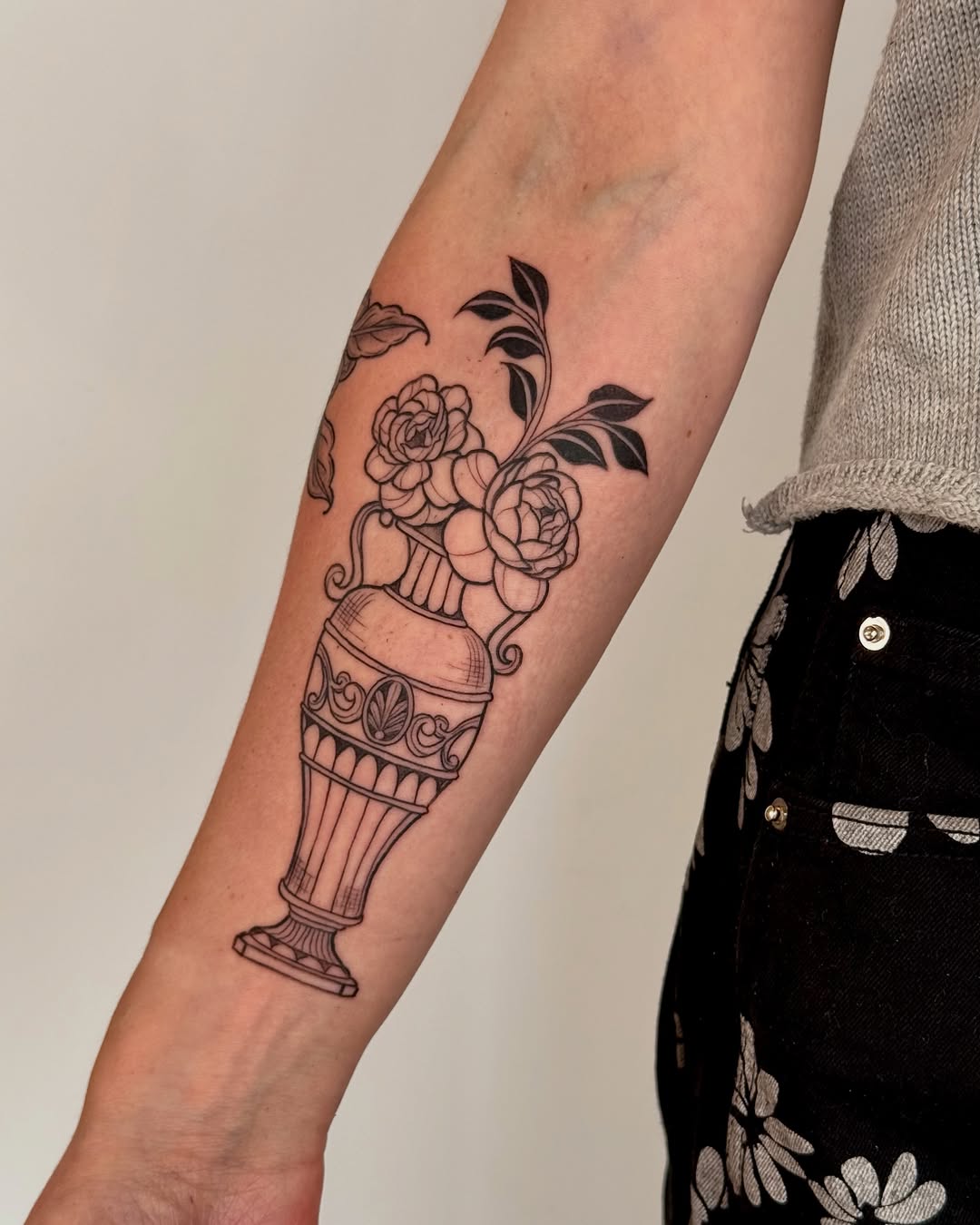 Tattoo by @tattoo.mariah — illustrative, black_and_grey
