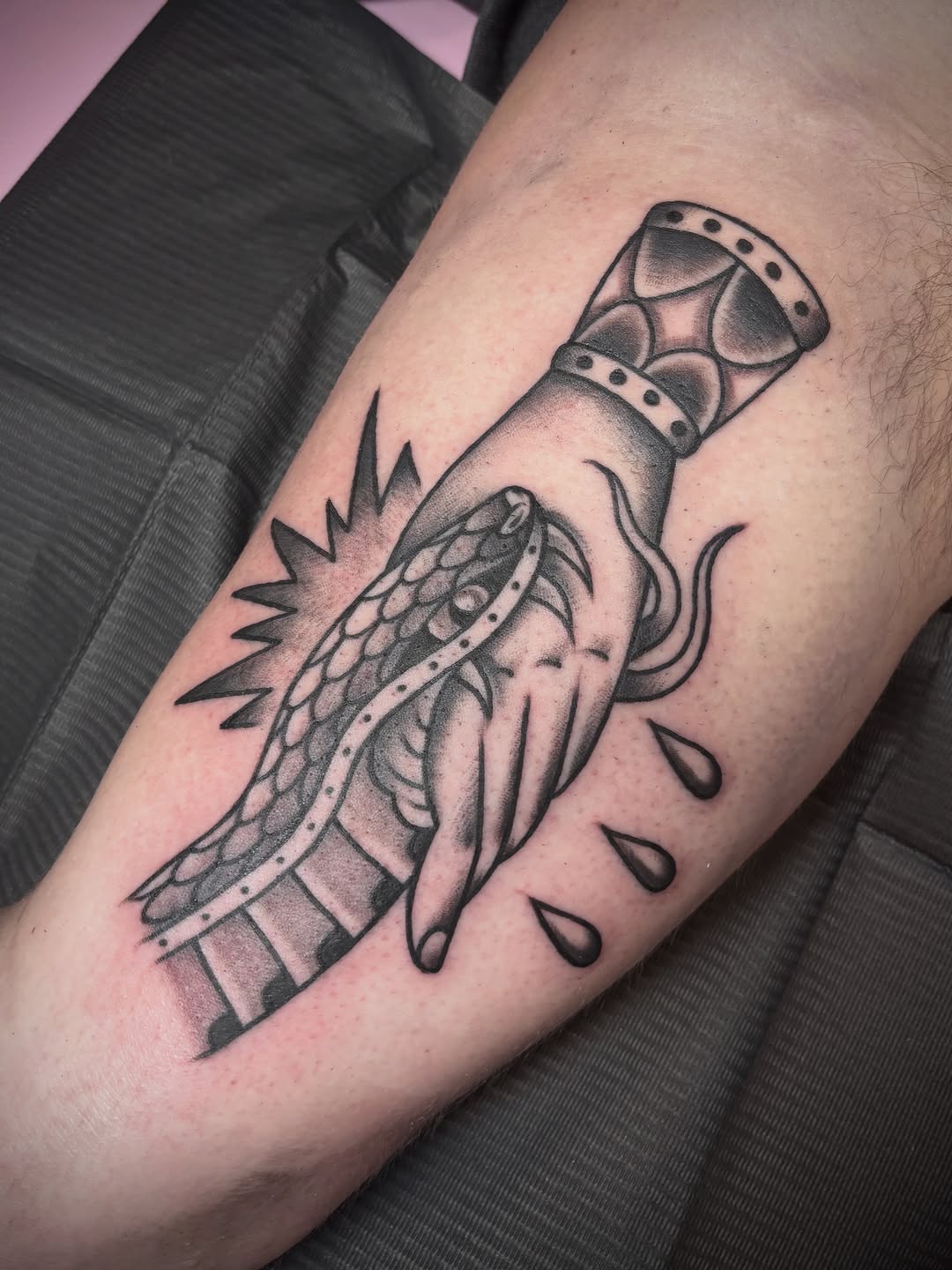Tattoo by @tattoos.by.ang — american_traditional, black_and_grey