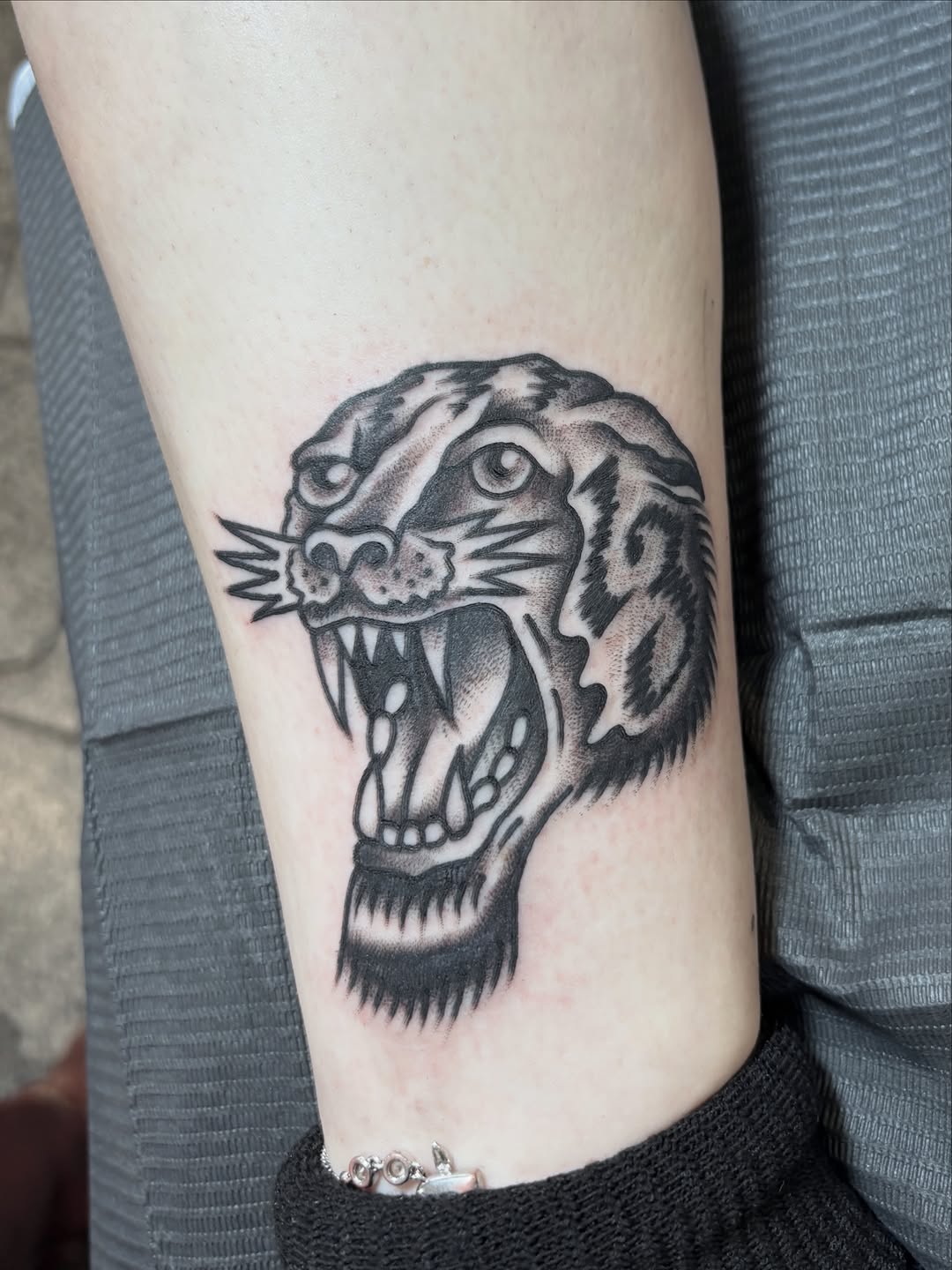 Tattoo by @tattoos.by.ang — american_traditional, black_and_grey