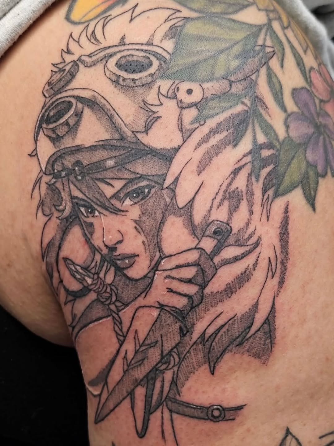 Tattoo by @don_coco_ink โ anime