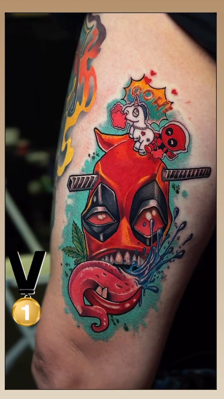 Tattoo by @davidsontattoortg — new_school