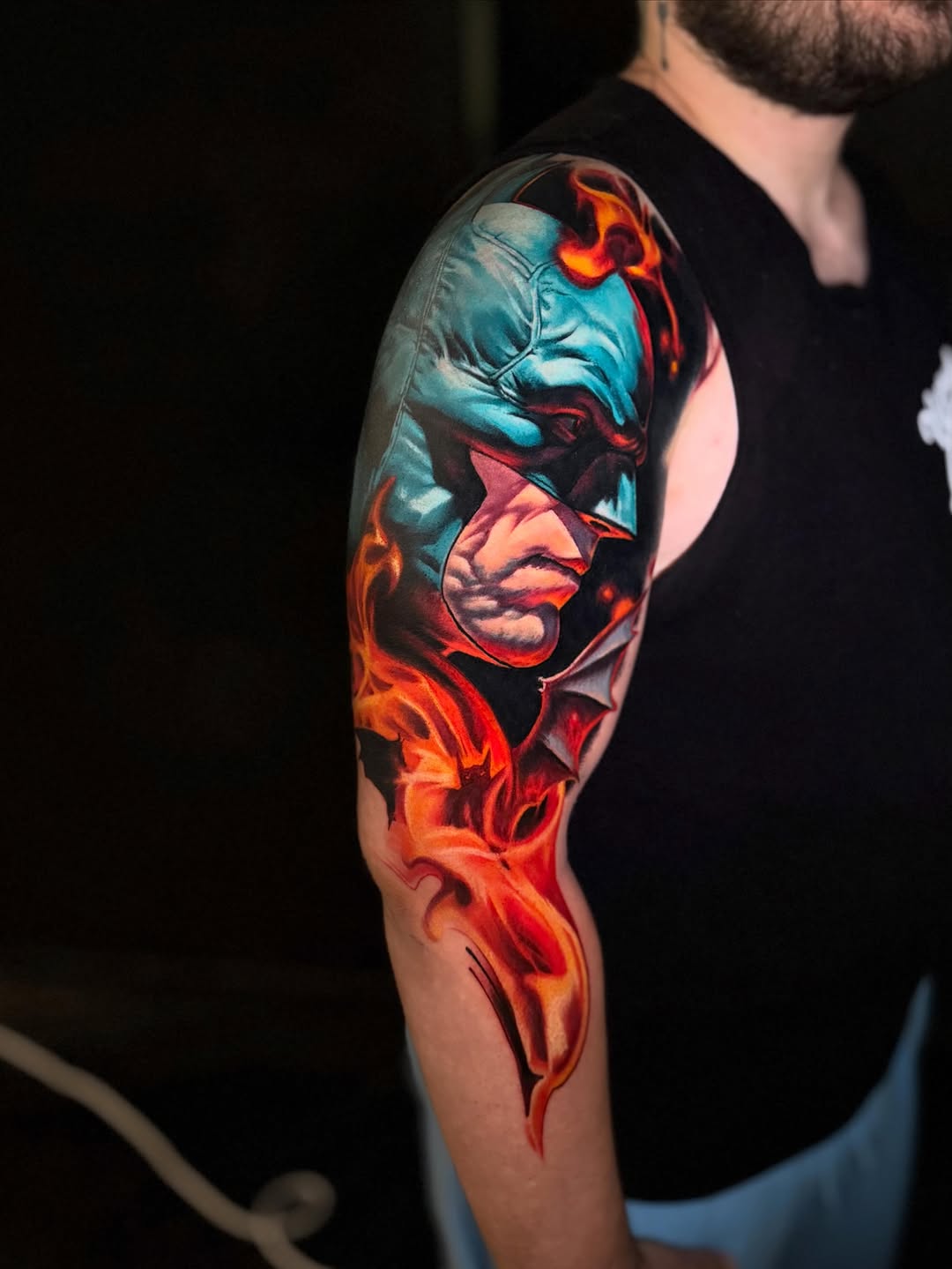 Tattoo by @tony_inkk — realism, dark_realism