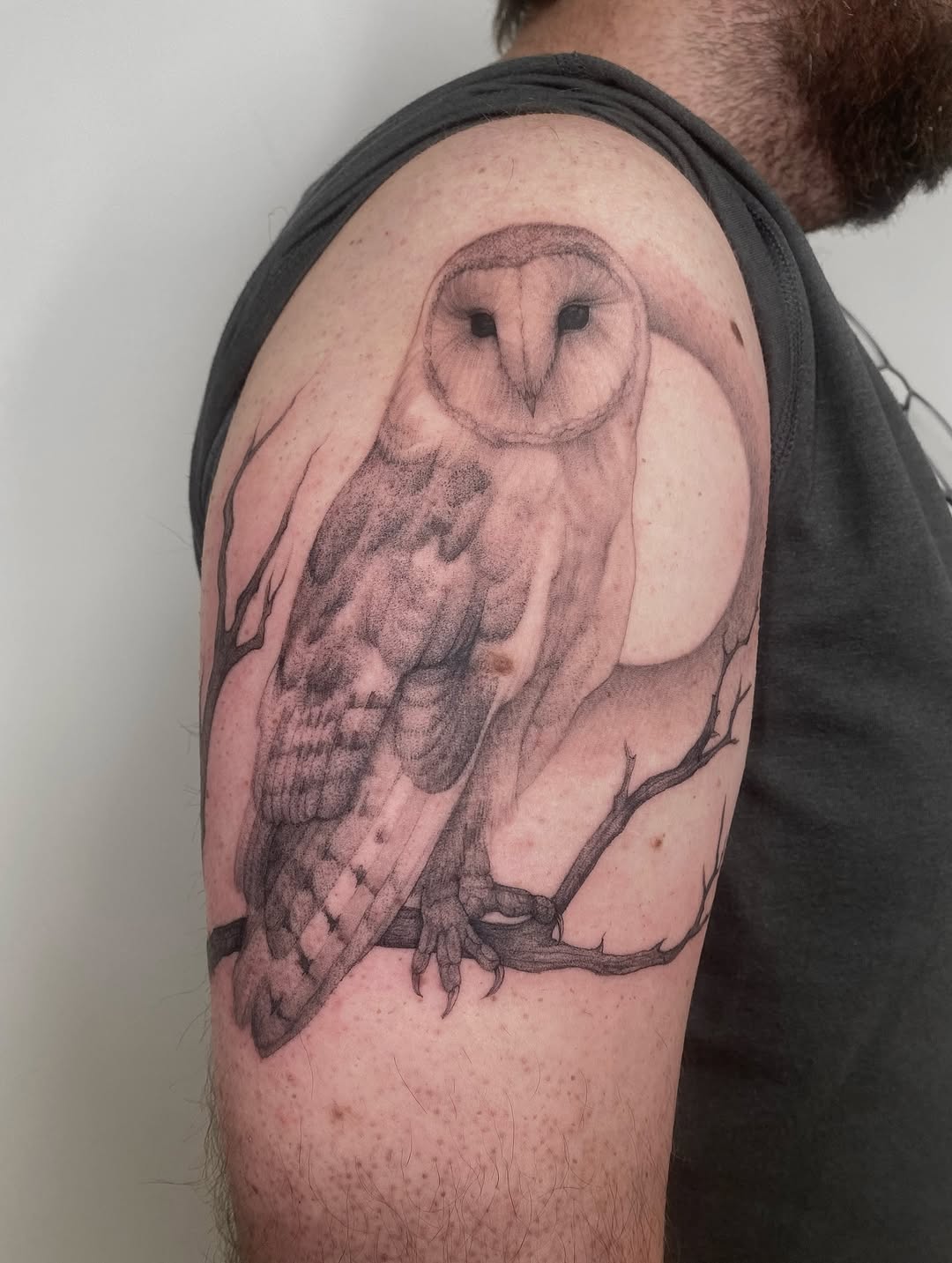 Tattoo by @alexaviolet.ink — realism, black_and_grey