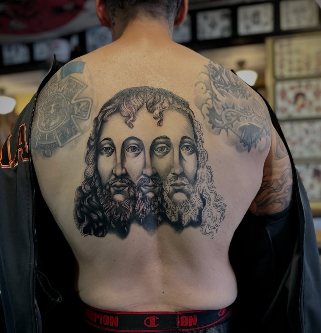 Tattoo by @hollyellistattoo — realism, black_and_grey