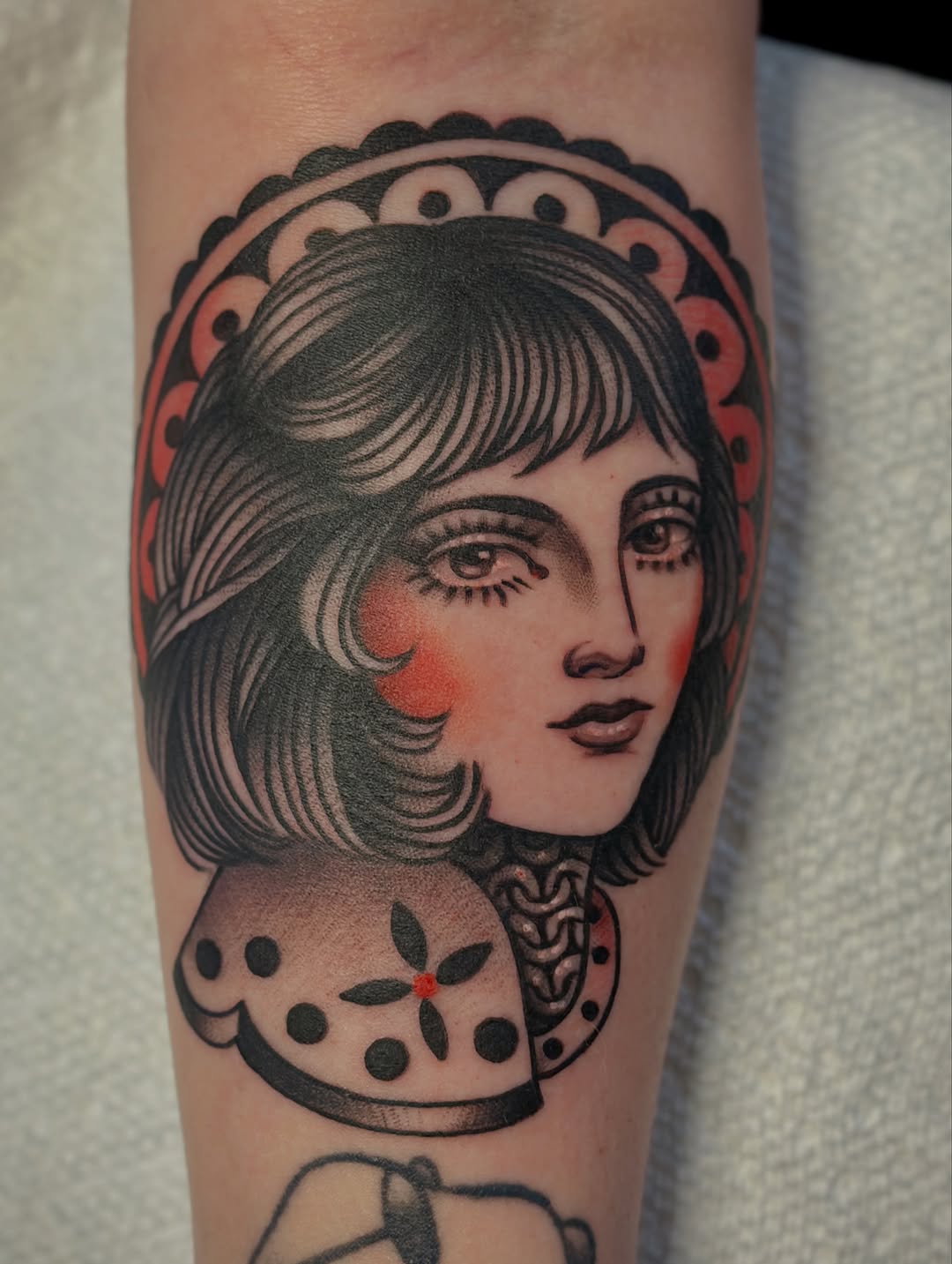 Tattoo by @hollyellistattoo — american_traditional, neo_traditional