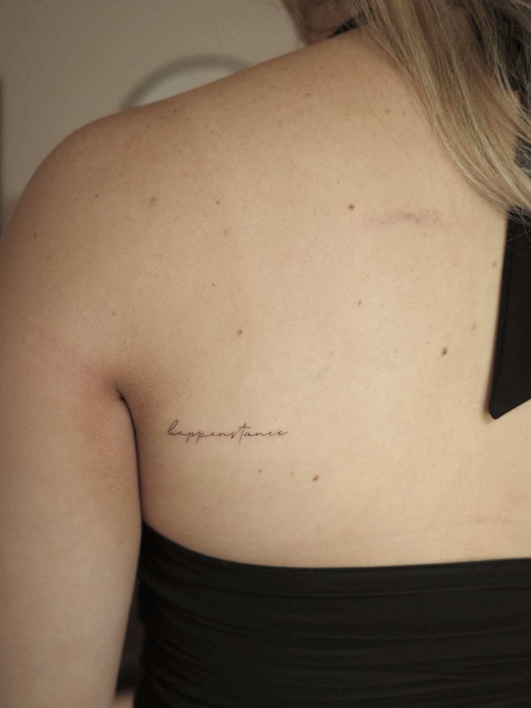 Tattoo by @tatmekb — fine_line, lettering_script
