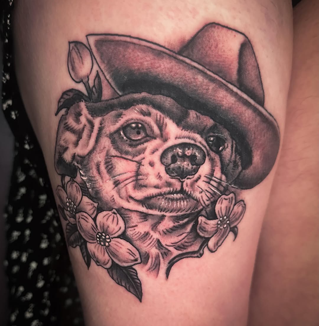 Tattoo by @sctattooer — realism, black_and_grey