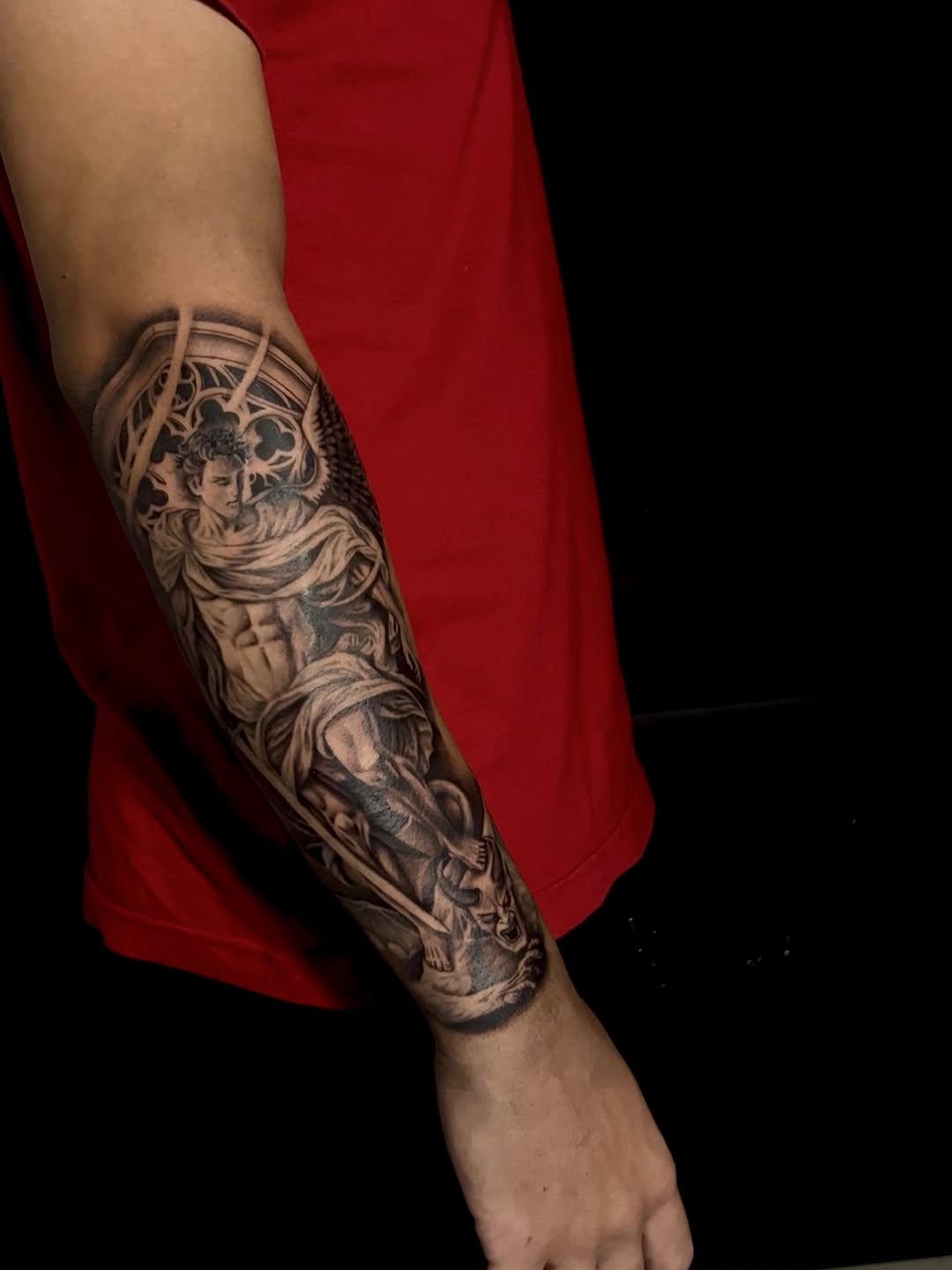 Tattoo by @sdtatoo — realism, black_and_grey