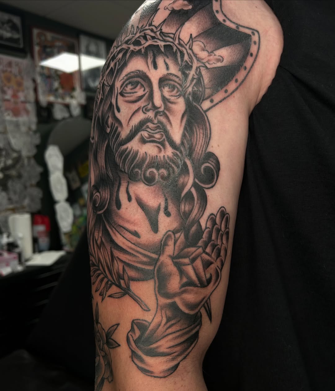 Tattoo by @audberry_tattoo — black_and_grey, realism