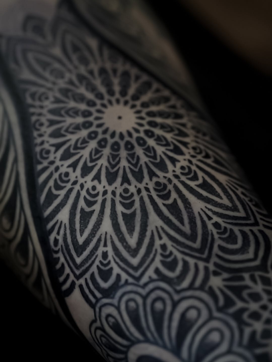Tattoo by @oliver_kenton — geometric, blackwork