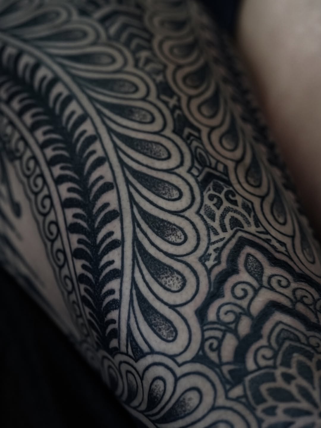 Tattoo by @oliver_kenton — blackwork, geometric
