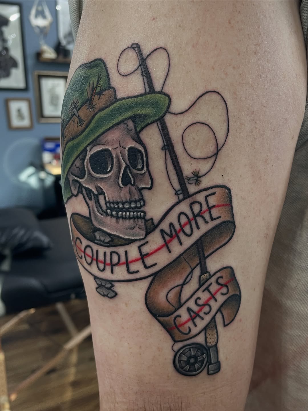 Tattoo by @ajmcguiretattoos β lettering_script