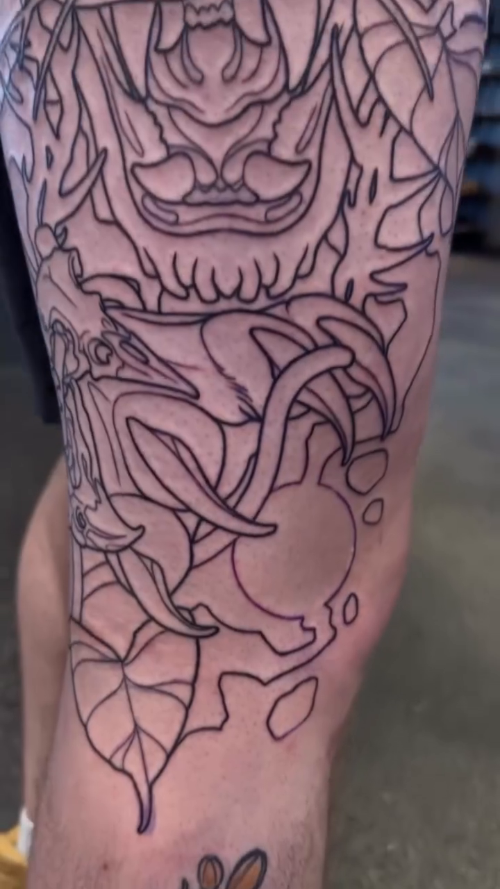 Tattoo by @nathanm_art — japanese_irezumi, illustrative